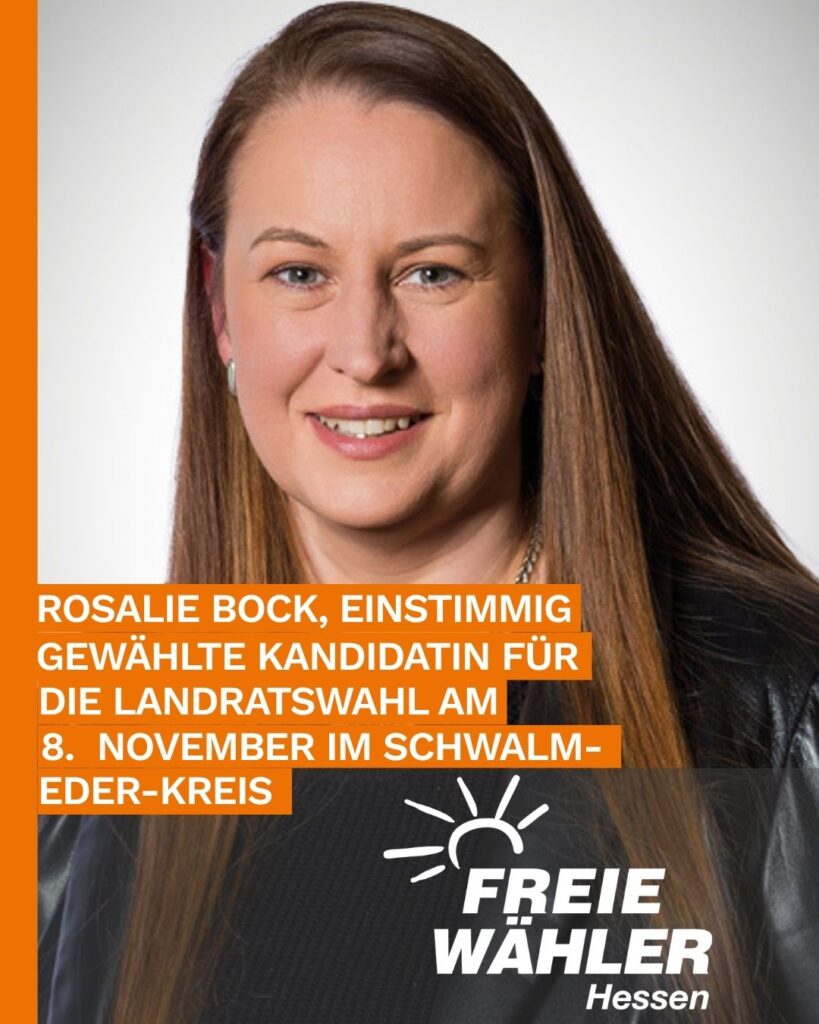Rosalie Bock einstimmig als Kandidatin für die Landratswahl im Schwalm-Eder-Kreis nominiert