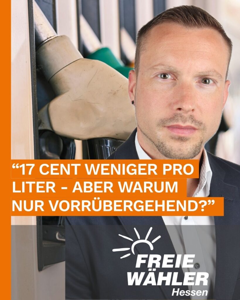 17 Cent weniger pro Liter – aber warum eigentlich nur vorübergehend?